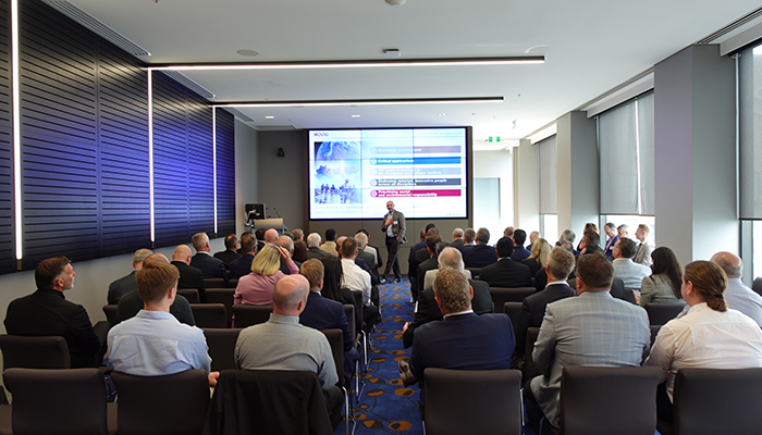 Moog Employees speaking at Supplier Summit